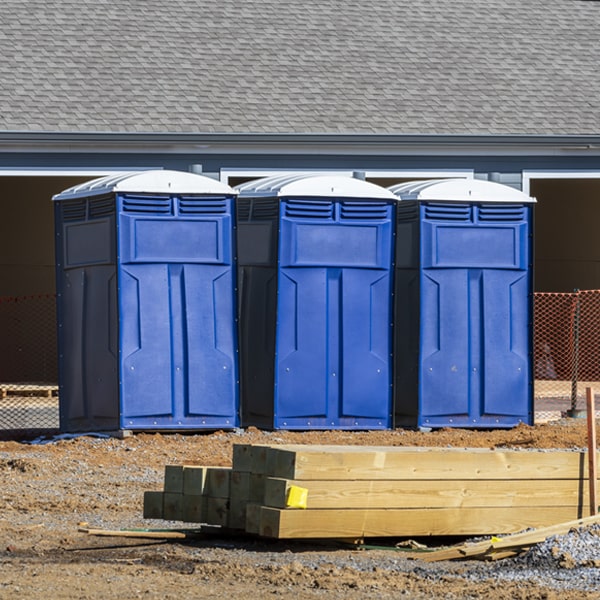 are there any additional fees associated with porta potty delivery and pickup in Greenville Virginia